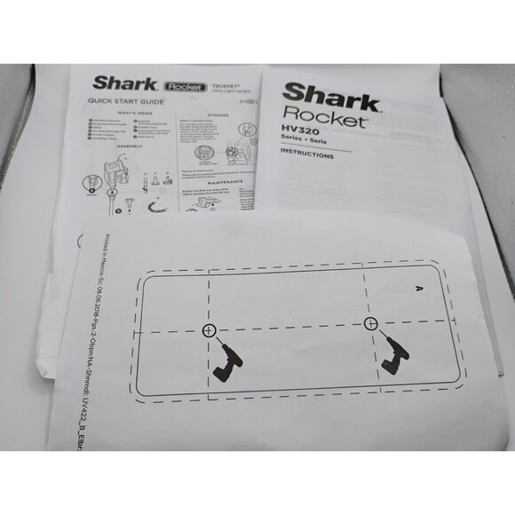 Shark Dust-Away Hard Floor Attachment for HV320 And UV450 W/ Cloth & Manual New - Picture 2 of 10